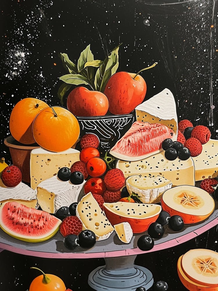Art Deco Charcuterie Board