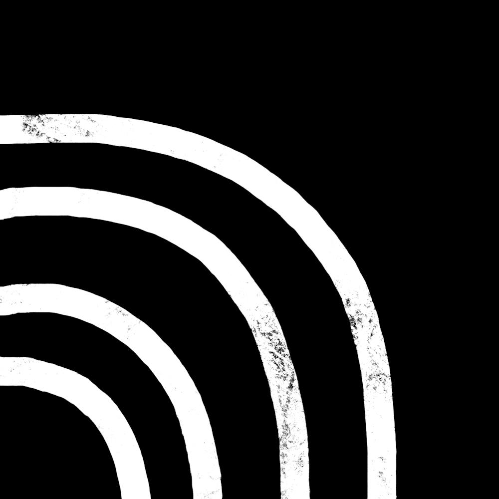 Black And White Abstract Painting 2