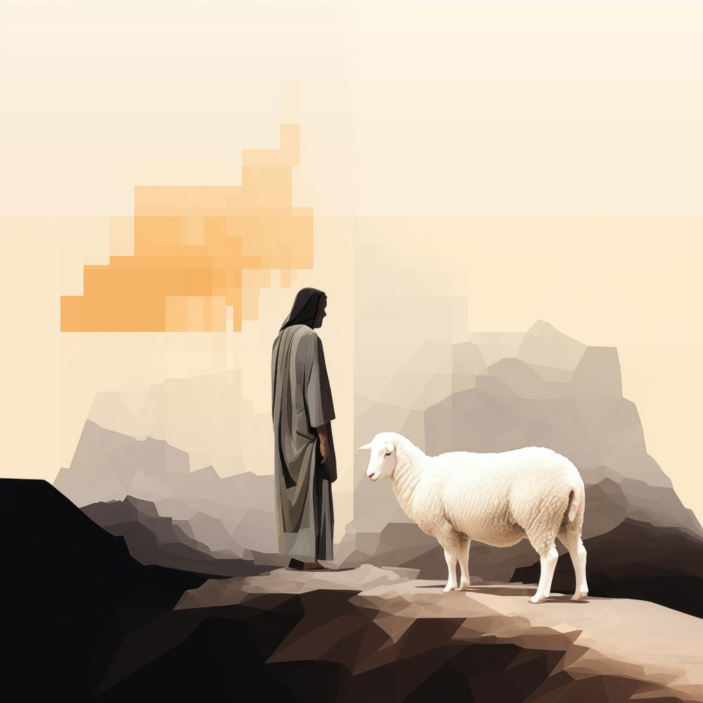Jesus and the Parable Of The Lost Sheep