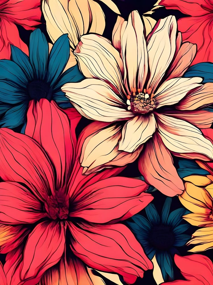 Nahtloses Blumenmuster 30
