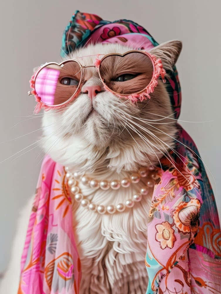 Cat In Sunglasses 11