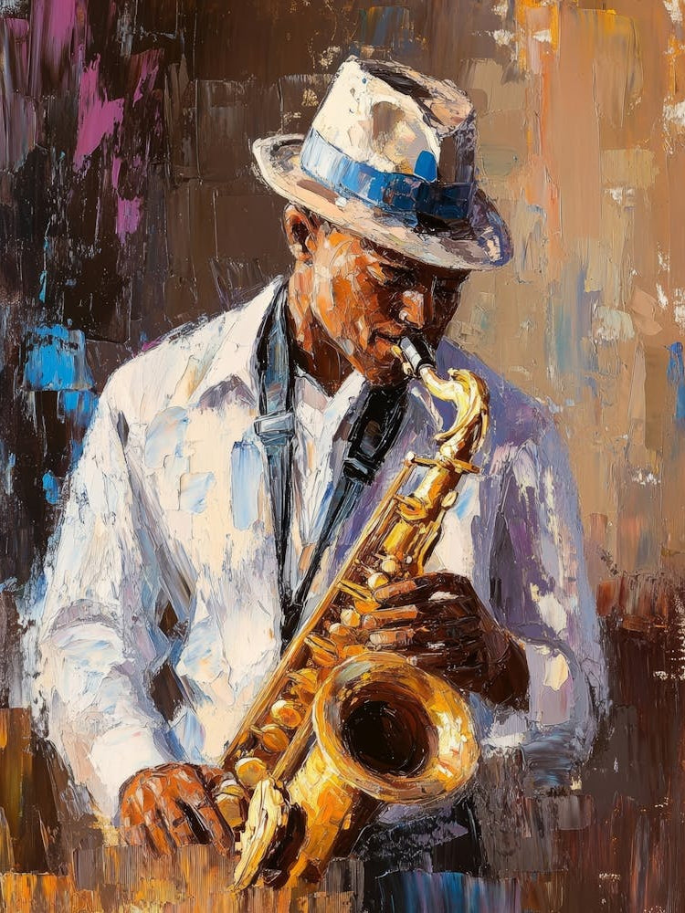 Saxophone Player 2