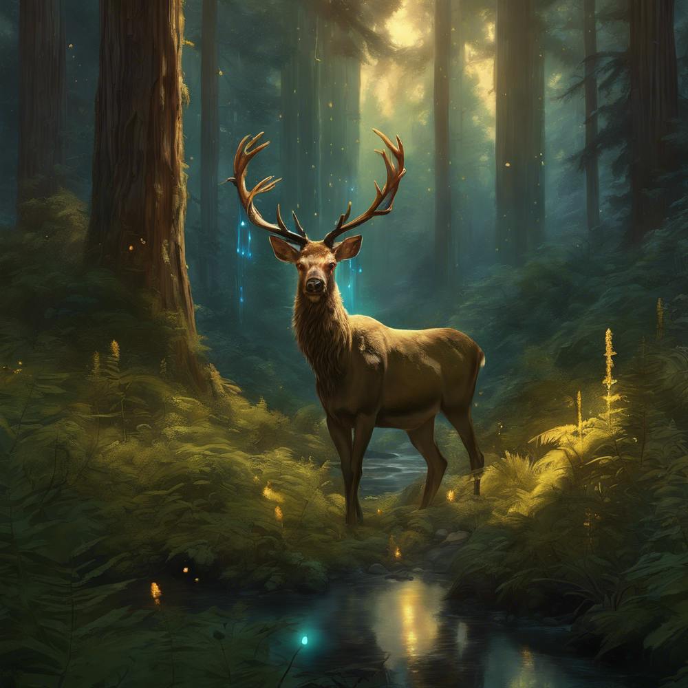 Deer In The Forest