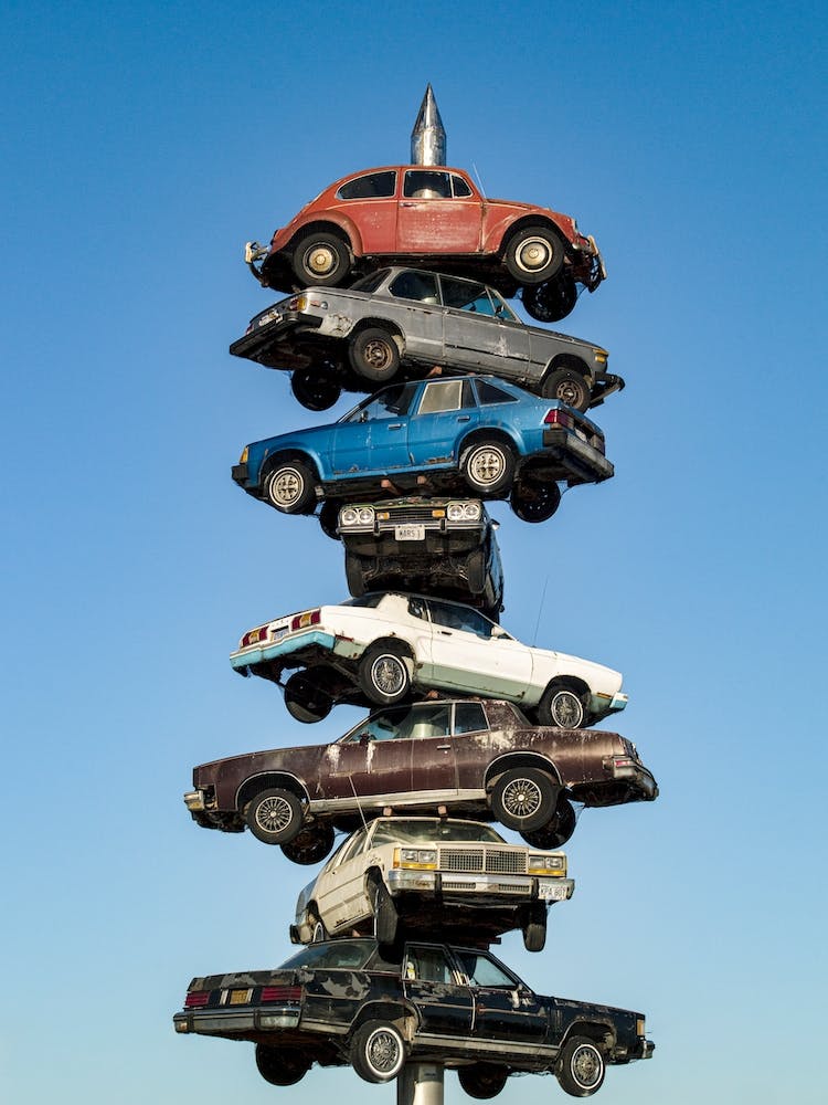 Berwyn Car Spindle Illinois, Carol M Highsmith