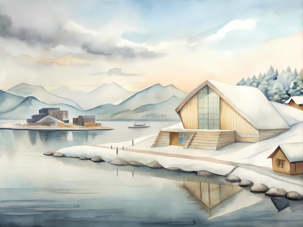 Oslo Norway A Vintage Scene 1