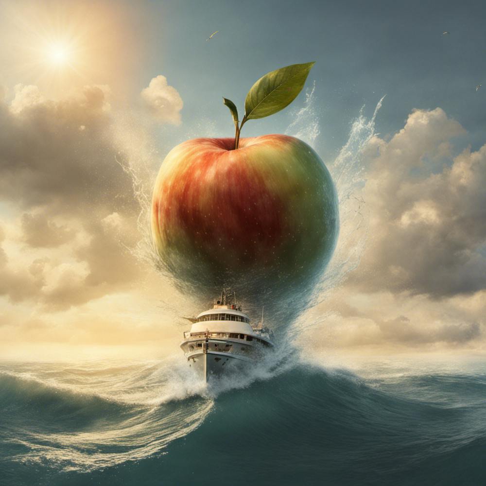 Apple In The Sea 1