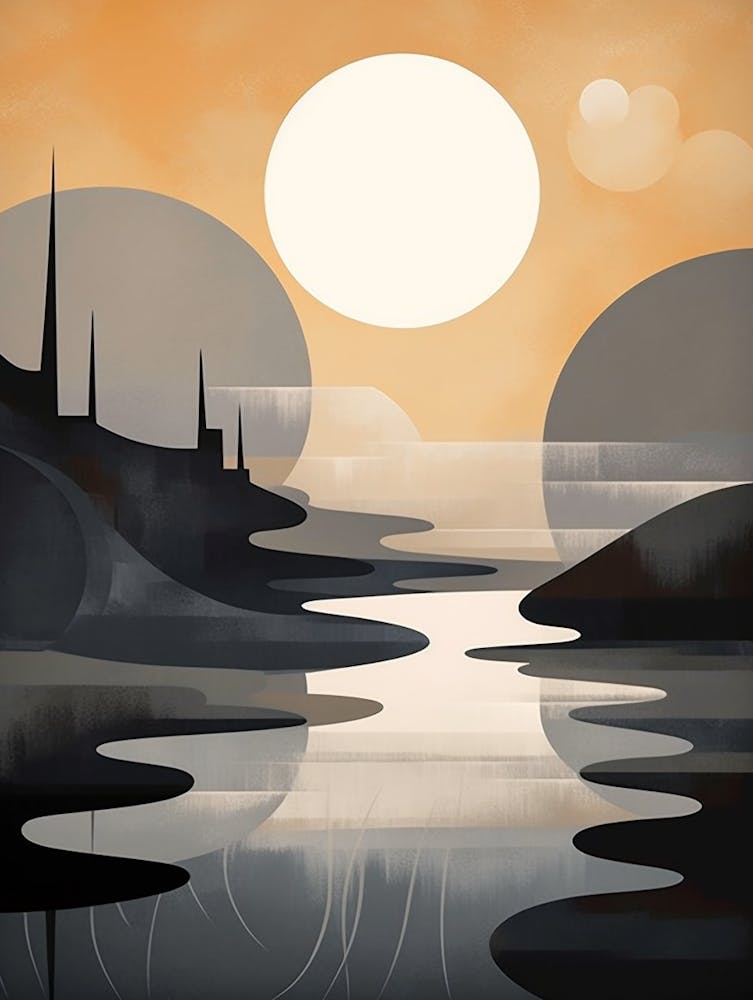 Coastal Abstract Minimalist 9