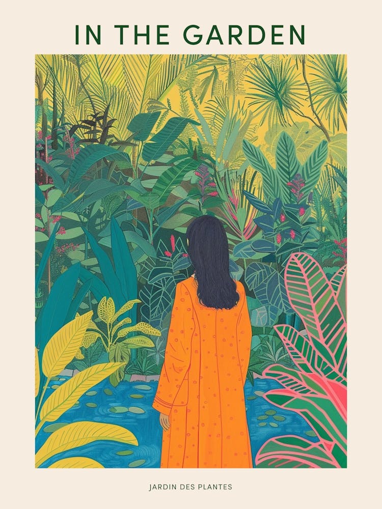 In The Garden Poster Jardin Des Plantes France 1