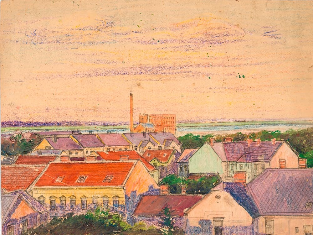 City View, Egon Schiele