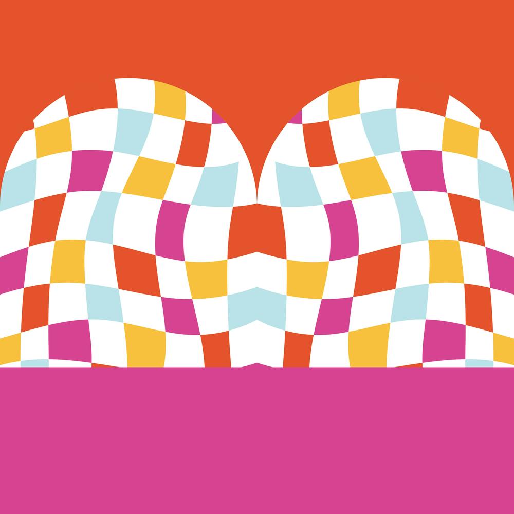 Checkered Vintage Pattern 1