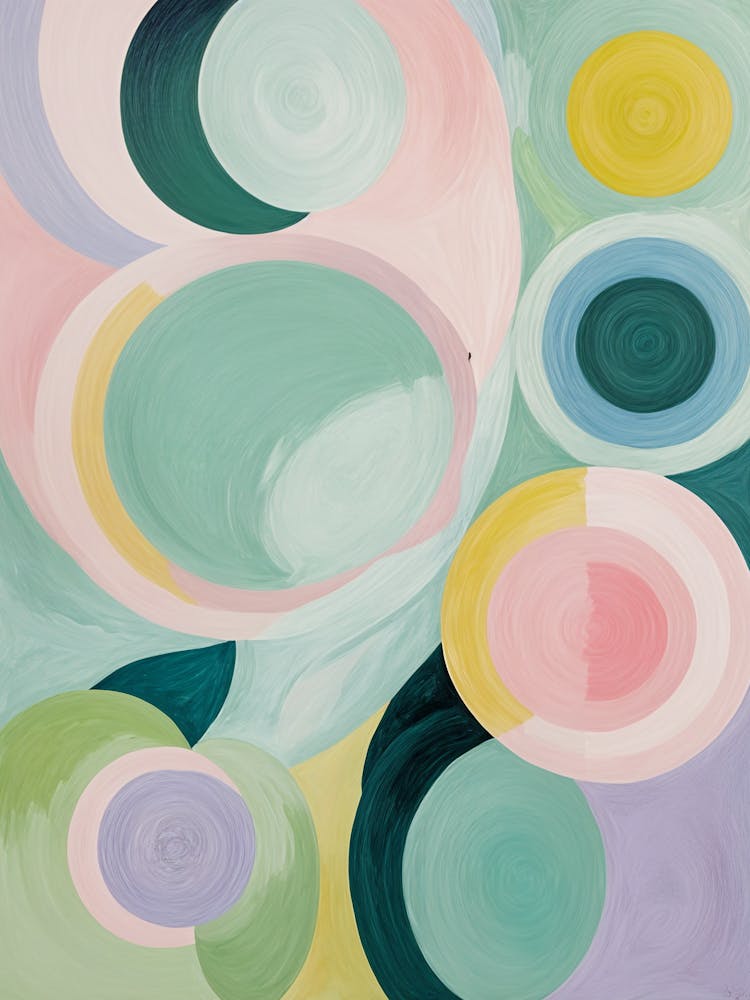 Pastel Circles no2