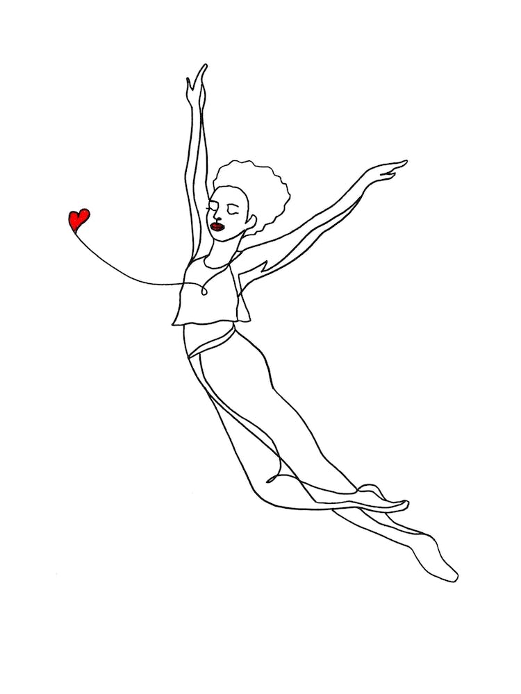Dancer Fying Edit