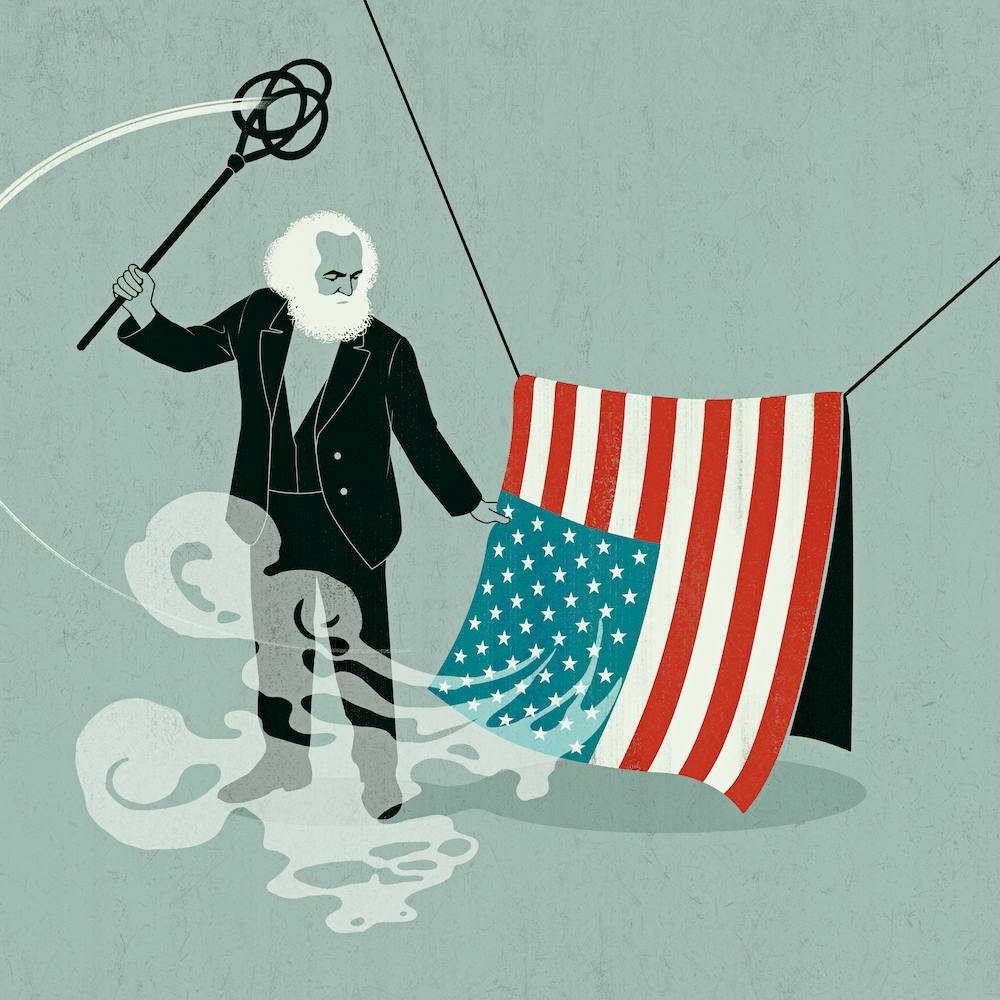 Marx In The Usa 2 Square