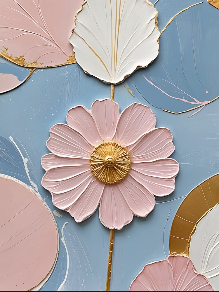 Painted Pink Flower