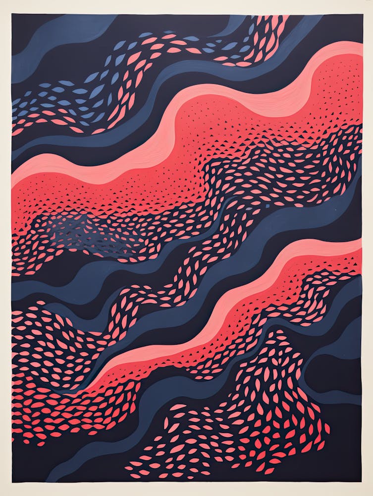 Alien Tides - Design fluide abstrait