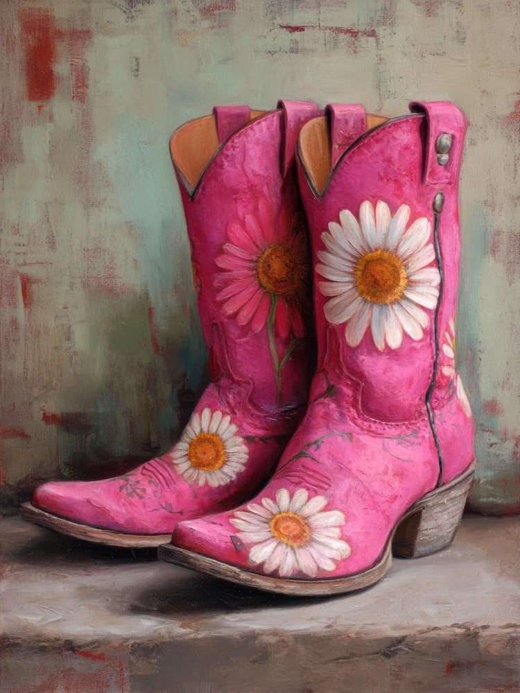 Pink Cowboy Boots 2