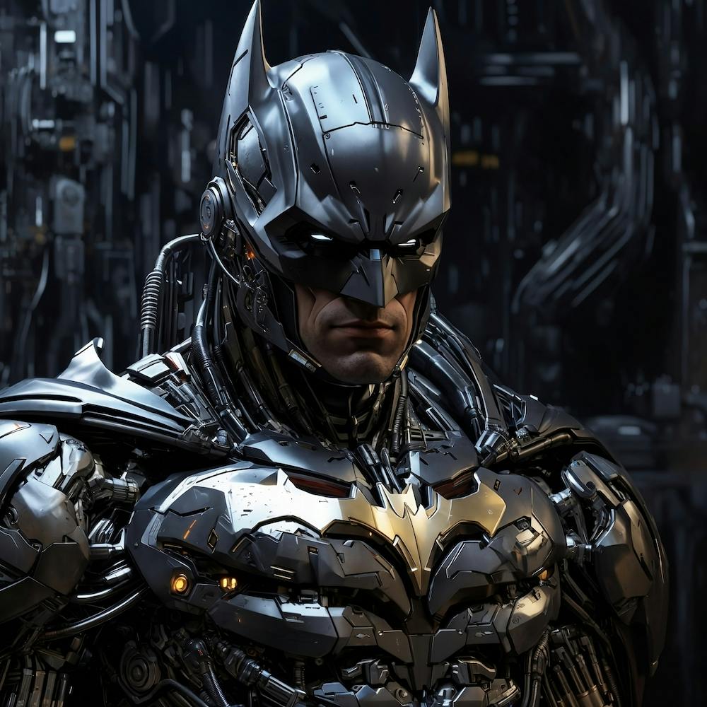 Ein Cyborg Batman