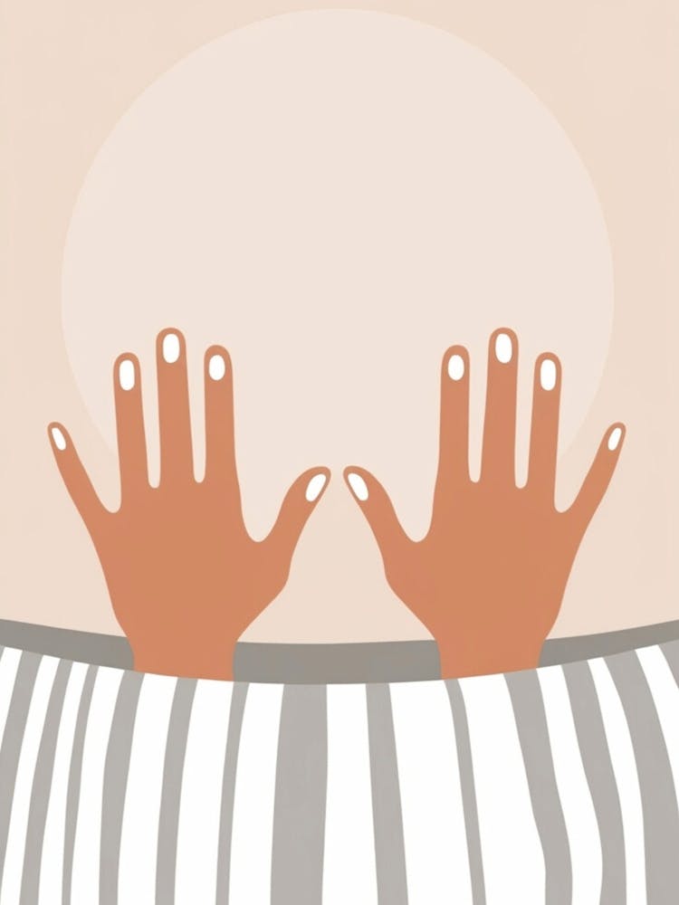 Hands In Bed