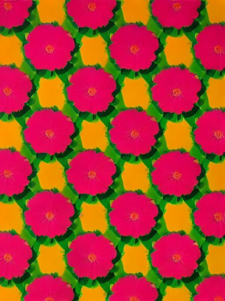 Statice Andy Warhol Flower