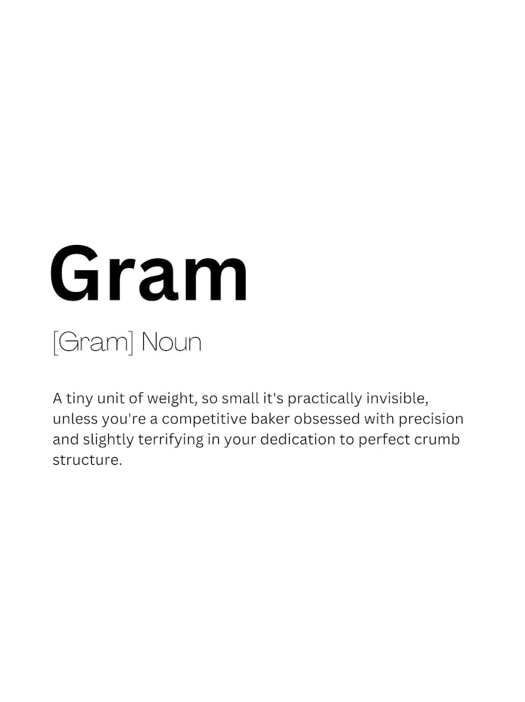Gram Definition Meaning