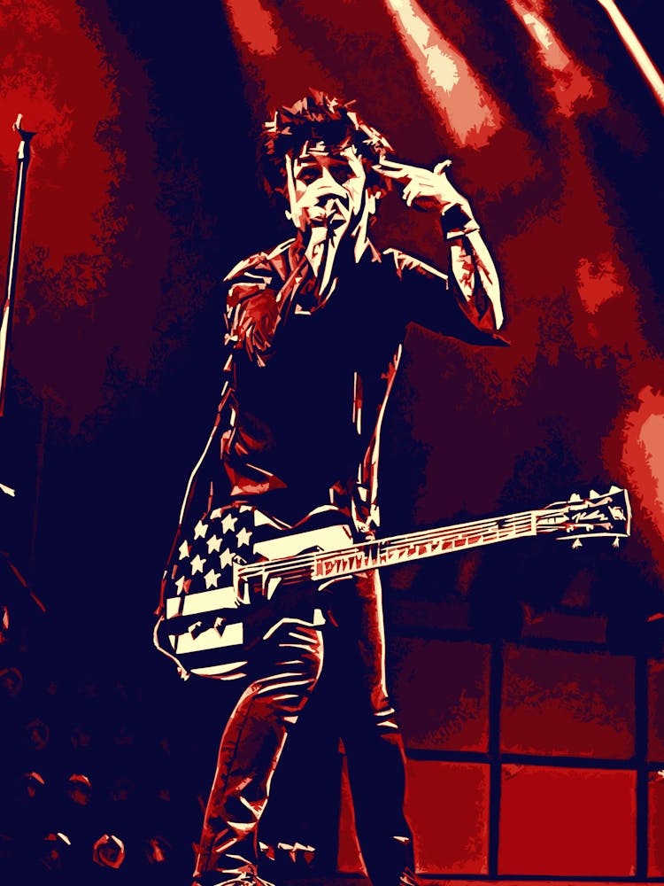 Billie Joe Armstrong green day music band