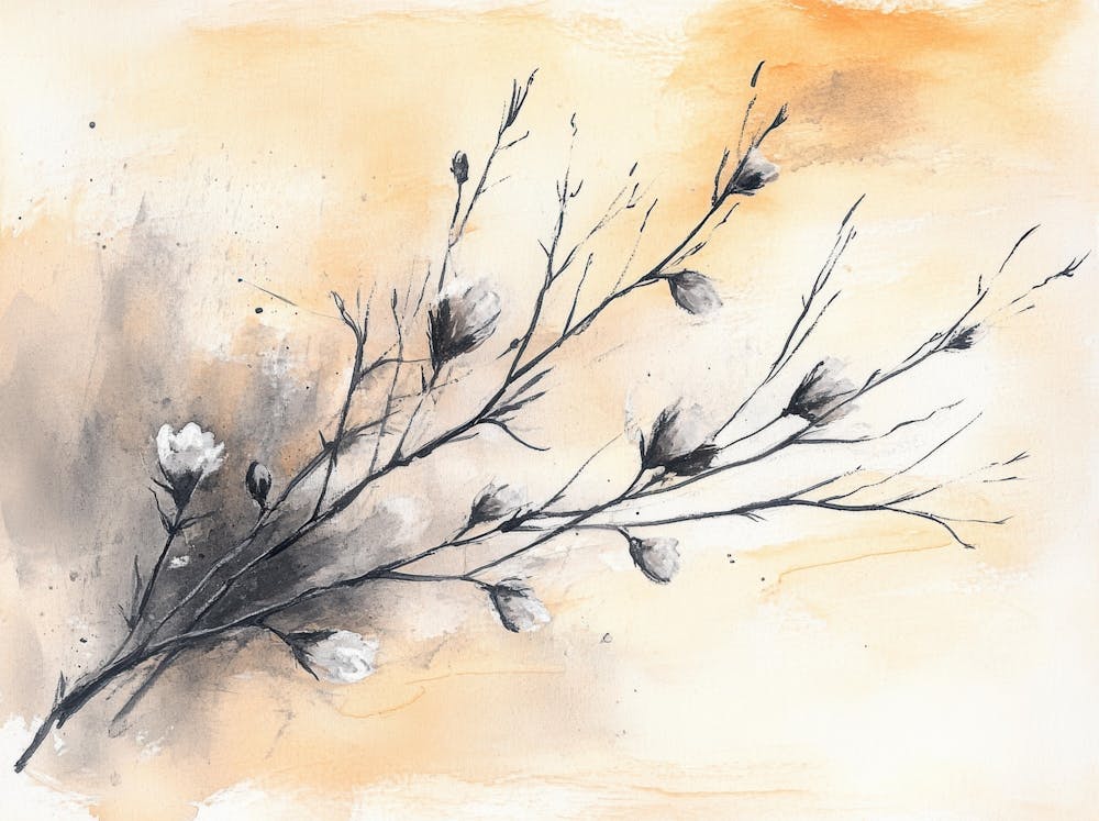 Flowers On A Branch