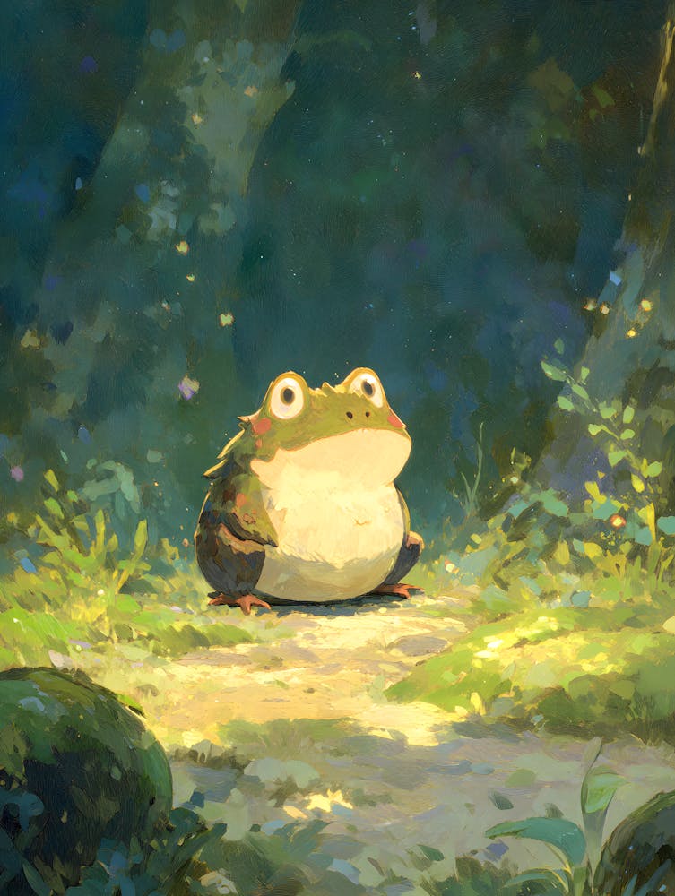 Adorable Toad In The Forest 2