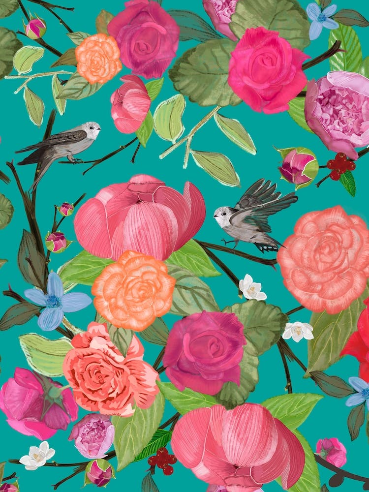 Vibrant Roses