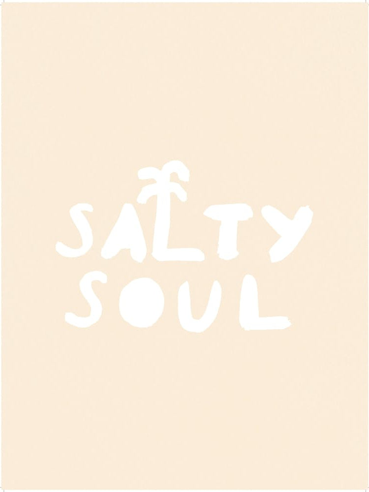 Salty Soul Beach Wall Art Living Room Decor Ocean Themed Surf Digital Wall Art Surf Poster Surfer Room Beach House Decor DIGITAL DOWNLOAD