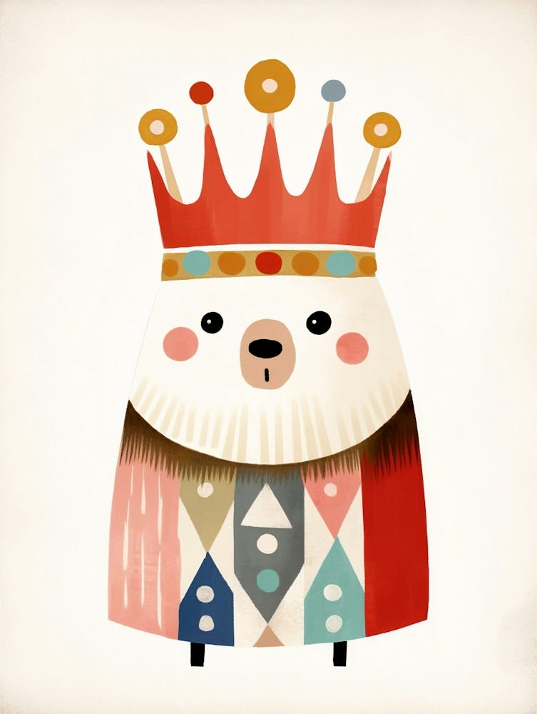 Little Porcupine 1 Wearing A Crown