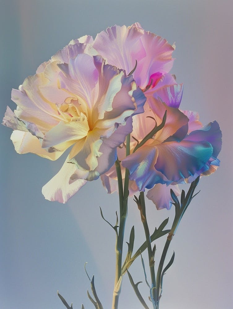 Iridescent Flower Carnation 4