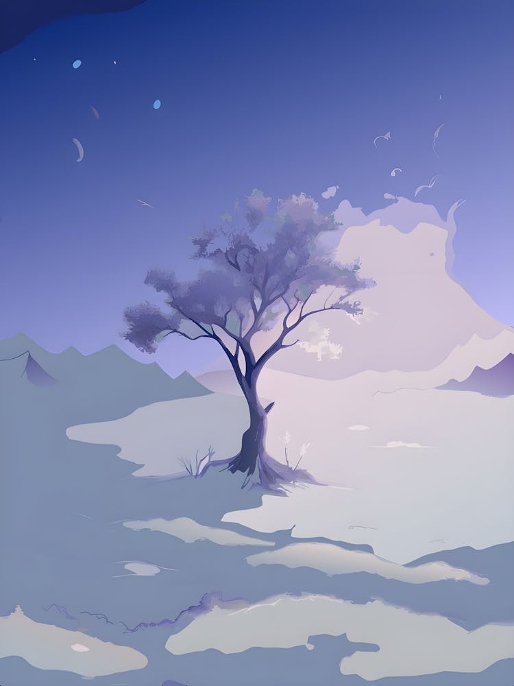 Tree In The Snow 3