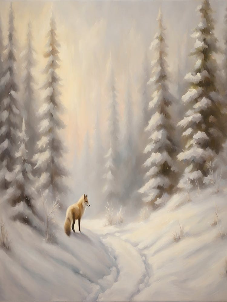 Fox In The Snow