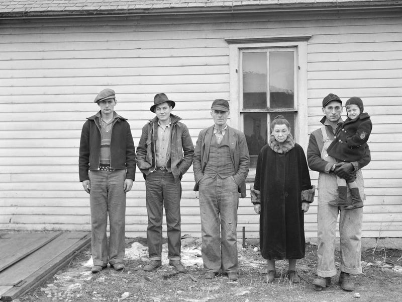 Part Of Family Of Charles H, Mitchell, Sixty Three Years Old, Mitchell Has Rented Farms In The Past But, Because Of