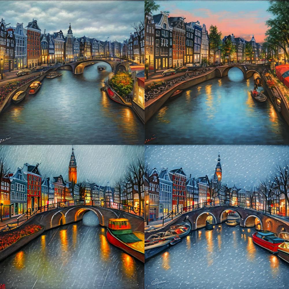 Seasons of Amsterdam