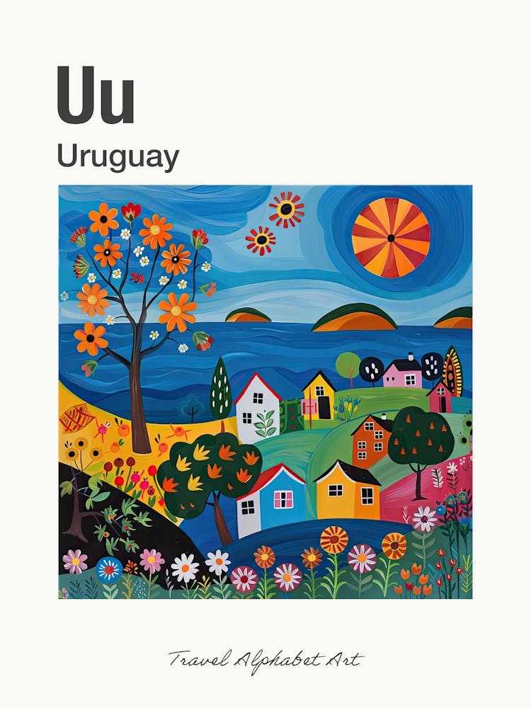 Kids Travel Alphabet  Uruguay 1