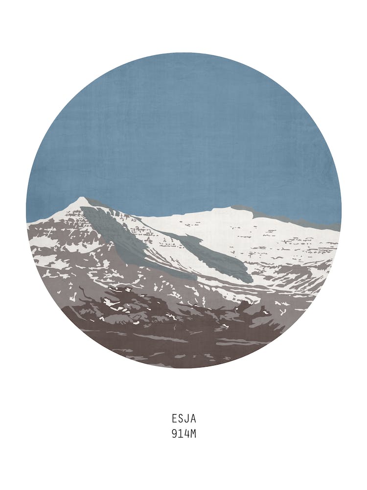 Esja Iceland Mountain