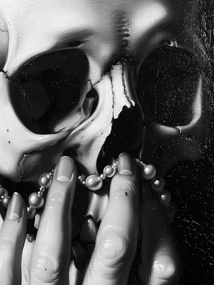 Skull And A Hand