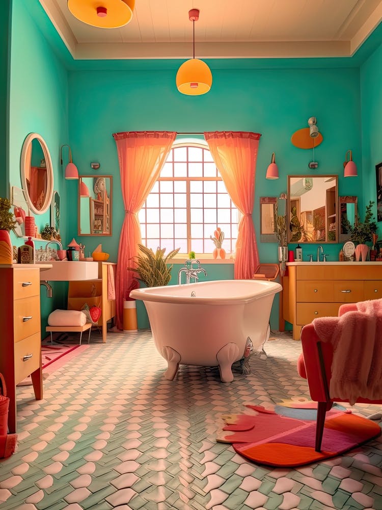 Barbie Retro Home Dining Room Kitsch 3