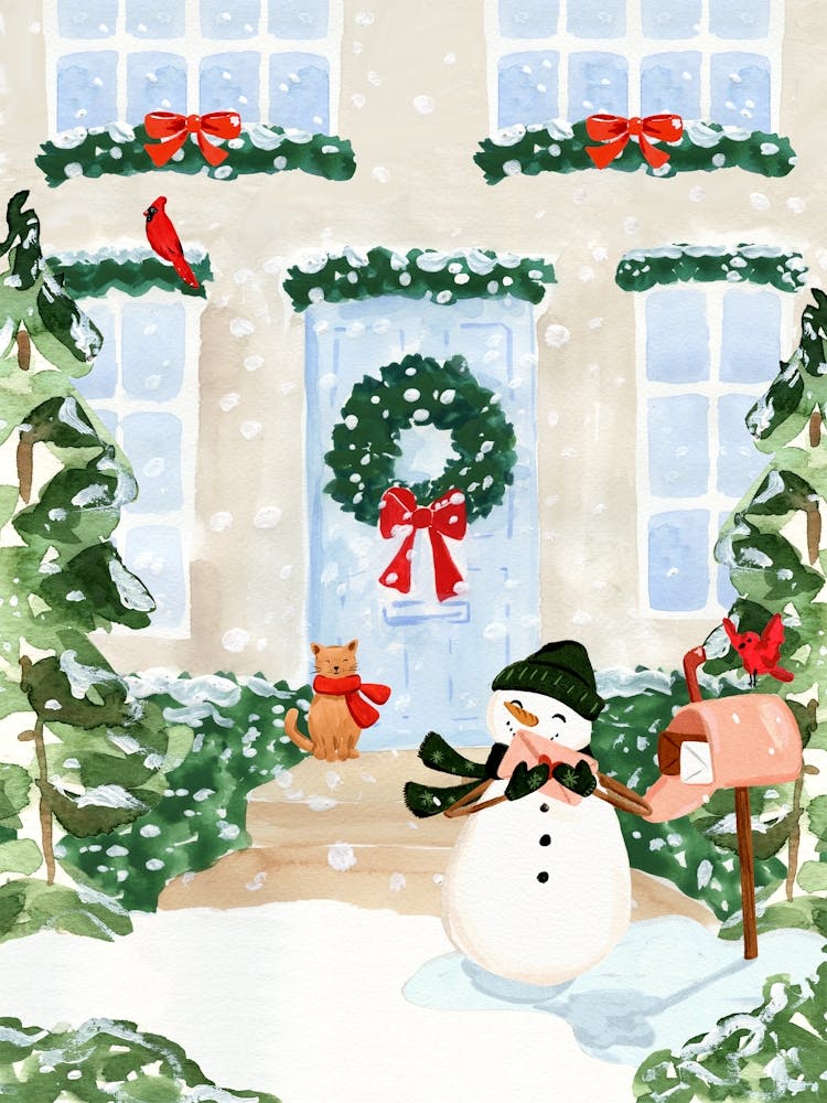 Snowman Winter