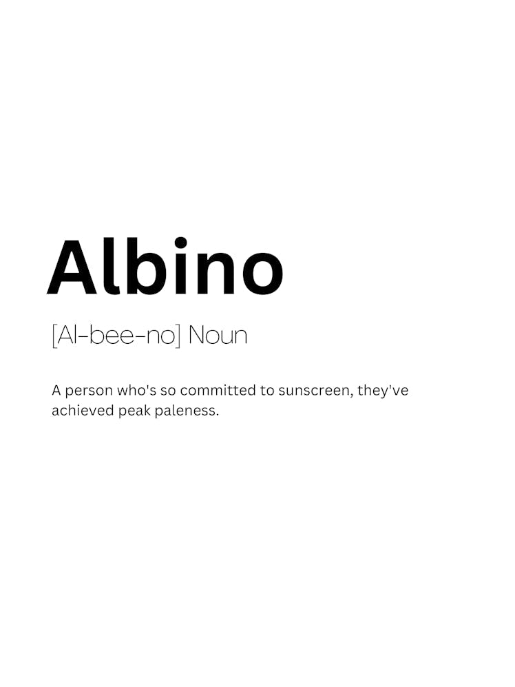 Albino Definition Meaning