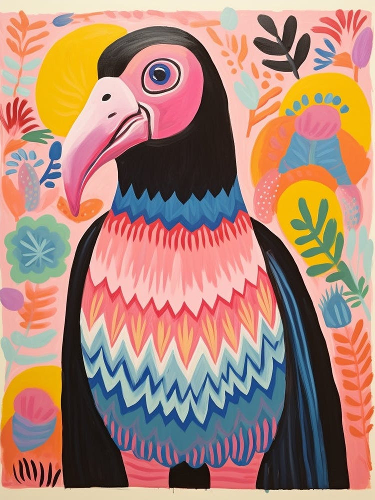 Pink Scandi California Condor 1