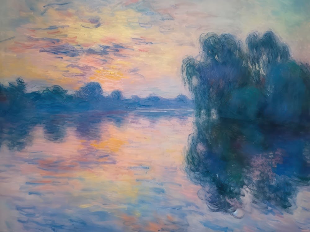 Contemporary Artwork Inspired By Claude Monet 3