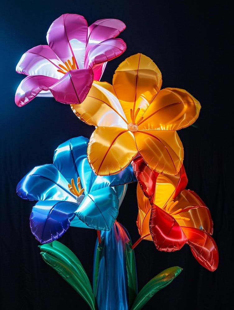 Bright Inflatable Flowers Everlasting Flower 1