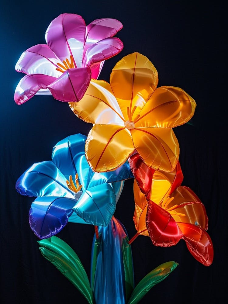 Bright Inflatable Flowers Everlasting Flower 1