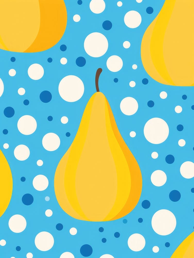 Pear Seamless Pattern