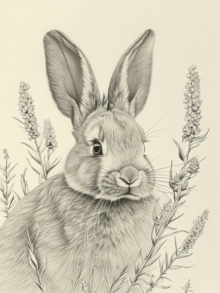English Lop Drawing 4