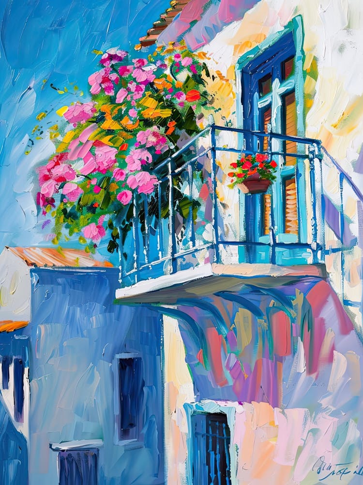 Balcony Painting In Larnaca 4