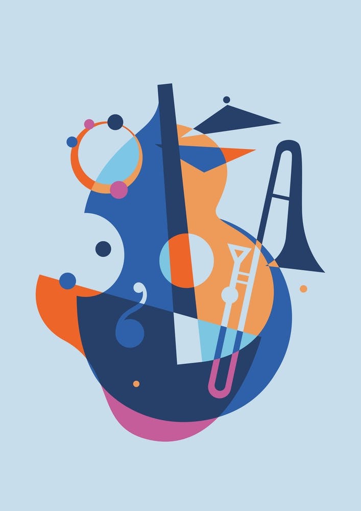 Jazz Musical Instruments 2