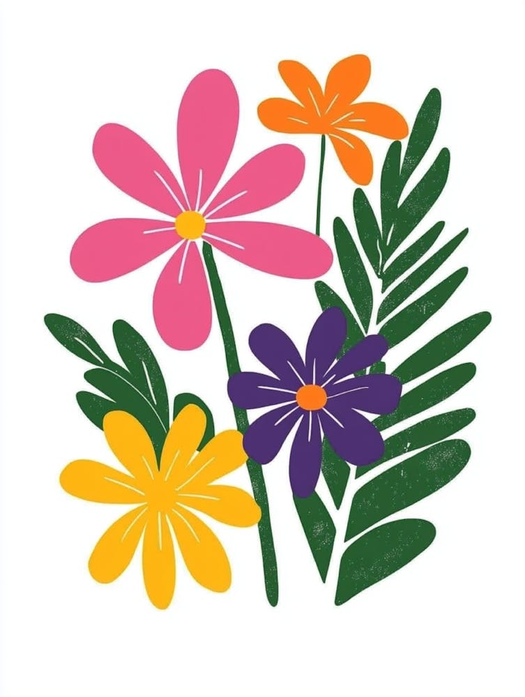 Flowers And Leaves 3